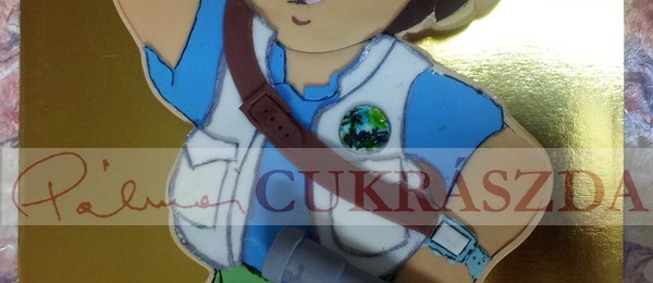 Diego gyerek szülinapi torta